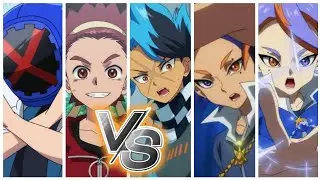 KUROSU! Dranbrave H, Hellsreaper Op Vs Clockmirage, Soleclipse Attack, Defense! Beyblade X Battle 