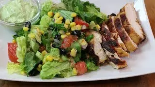 Southwestern Chicken Salad - How to Make Southwestern Chicken Salad with Creamy Avocado Dressing