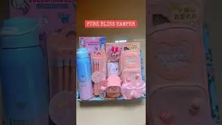 Pure Bliss Hamper🎀 #giftshopindia #stationery #explore #trendingindia #gift #haulvideo #forkids
