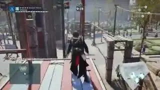 Assassin's Creed&reg; Unity -  The Tournament Co-Op Mission Solo Parkour Flag Challenge Fast n Easy PS4