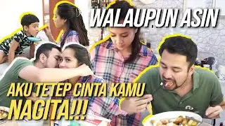 RAFFI BAHAGIA BANGET MASAKAN NAGITA BIKIN SENYUM!!!
