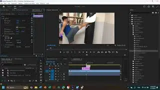 Tạo rung động, &acirc;m thanh, element cho pha đấm đ&aacute; trong Premier pro 2023