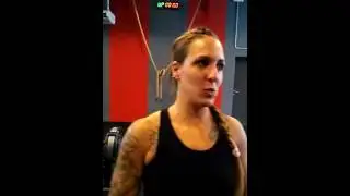 Veronica Cossu -  Cyprus Throwdown - WOD 3 -  SCALED WOMAN