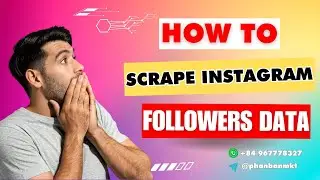 How To Scrape Instagram Followers Data Free| Best Way Scrape Instagram Usernames