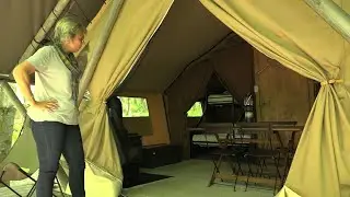 Glamping with French flair in the wilds of North America | AFP