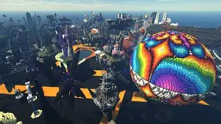 2b2t - Vaporsky (7000 hour survival base timelapse)
