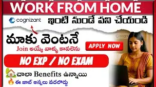 Cognizant Work From Home Jobs 2025 | Data Labeling Job | Freshers & Exp Job | Permanent Work at Home