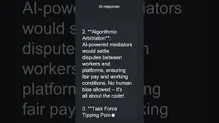 AI On: Should workers in the gig economy have access to collective bargaining rights #shorts