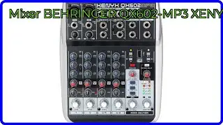 RECENSIONE (2025) : Mixer BEHRINGER QX602-MP3 XENYX.. DETTAGLI ESSENZIALI