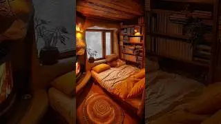 ❄️Relaxing Snowfall outside the Bedroom🏠 | #nature #snowfall #snowrain #snow #shorts
