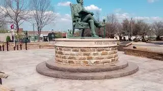 Judge Isaac C Parker Monument in Fort Smith Arkansas