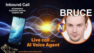 Diamond Coding Inbound AI Voice Agents demonstration