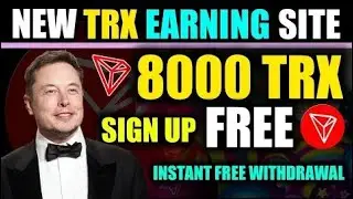 🔥 New Tron (TRX) cloud mining website, | Daily TRX Mining Website| New TRX App 2022