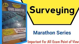 Surveying | Advance Surveying | Civil Booster Master Marathon Class Series #SSCJE #success #Gate