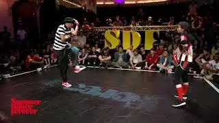 Yuki vs ScrambleLock 1ST ROUND BATTLES Locking Forever - Summer Dance Forever 2017