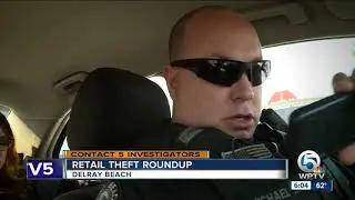 Undercover shoplifting sting fights off retail theft in Delray Beach