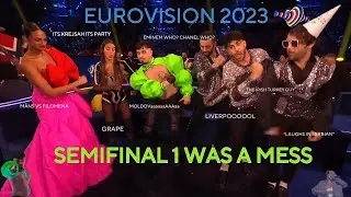 Eurovision 2023 Semifinal 1 was KrEjSAH (Semifinal 1 Crack) | ESC Kaido
