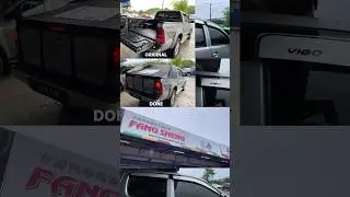 Toyota Hilux VIGO equipped with 4X4 Premium Canvas & Roll Bar