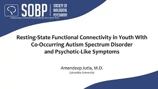 Resting-State Functional Connectivity in Youth