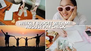 Scammers Tried Taking My Money | Weekly Budget With Me | Last Paycheck Of August 2022