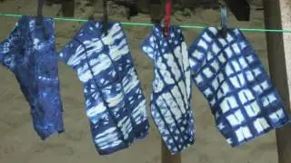 Кэт Льюис &mdash; крашение индиго и шибори &mdash; сделайте это в Уэльсе