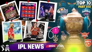 IPL 2024 BIG Updates:Top 10 in hindi| KKR vs SRH Final 2024,Dhawan Retires,t20 WC News,Head Coach