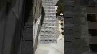 Multi saw blades blind road stone profiling machine