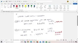 Chapter 15 - Comprehensive Residual Value Problem: Lessee
