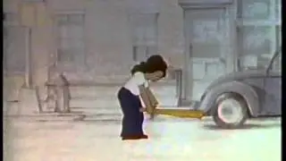 Classic Sesame Street animation - small letter B