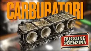 Revisione carburatori Kawasaki GPZ900R - Smontaggio e pulizia - Parte 1