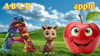 A से apple 🍎🍏#abcd_song #abcd #viral #trending #abcde 