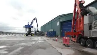 The Port of Teignmouth increases efficiency with an impressive new Hybrilift hydraulic crane