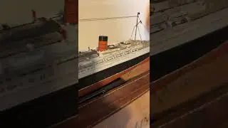 The rms queen mary 1936 model #cinematic #oceanliner #queenmary