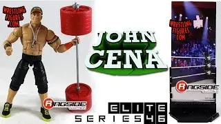WWE FIGURE INSIDER: John Cena - WWE Elite Series 46 with NEW Display Diorama!