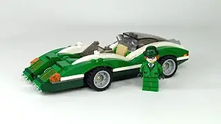 Lego Batman Movie 70903 The Riddler Riddle Racer Speed Build Review ASMR