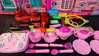 5 Minutes Satisfying with Unboxing Hello Kitty Kitchens Set | Miniature Kitchen Set Making with Toy