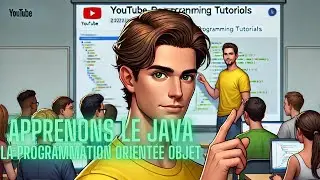 VLOG : episode 8 Apprenons le java - Programmation orientée objet #java #tutorial #education #code