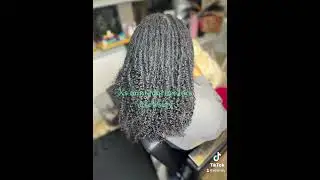 Xs Mini Journey locs #loc #contentcreator #locextensions #locjourney #microlocs