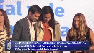 PREMIOS EIKON 2024 - CERVECER&Iacute;A Y MALT. QUILMES - 