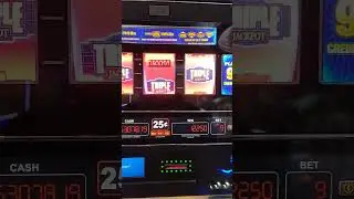 Blazing 777 Triple Double Wild Nudge #slot #slotmachine #jackpot #casino