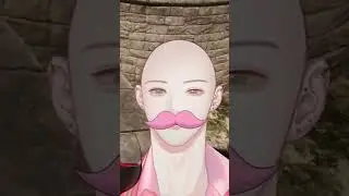 They Gave Me a Cotton Candy Moustache??