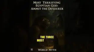 Most Terrifying Egyptian God: Ammit the Devourer 🐊🦁 #Ammit #EgyptianMythology #JudgmentDay  #history