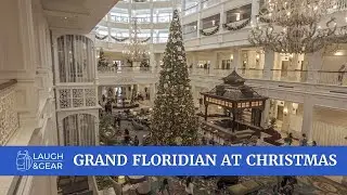 Grand Floridian at Christmas | Enchanted Rose, Room Tour & Fireworks