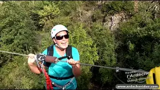 Ardèche - La Via Ferrata du Pont du diable