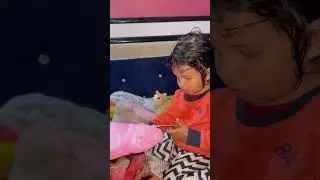 Kashvi Candyfloss 🍭 Kha Rahi Hai........😀 #food #cutebaby #funny #shorts #makarsankranti #dahi