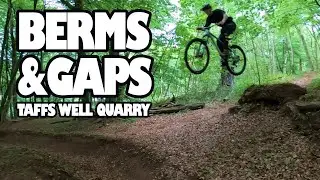 RIDING GAPS AND BERMS AT TAFFS WELL QUARRY (PENTYRCH) - GOPRO HERO MAX