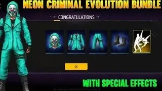 Garena Gift me Neon Criminal Bundle|| MGL006