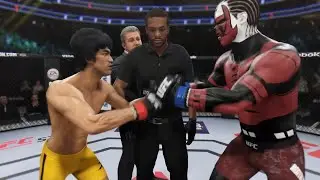 Bruce Lee vs. Sektor Mortal Kombat (EA sports UFC 3)