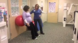 Prenatal Exercise: Wall Sit | The Women's Hospital