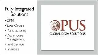 Acumatica - KPIs, Leads and Quote to Cash by Opus